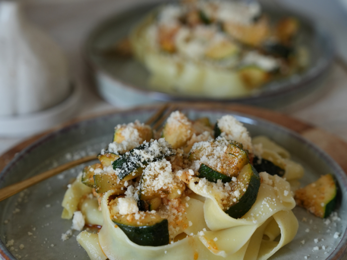Makaron z cukinią