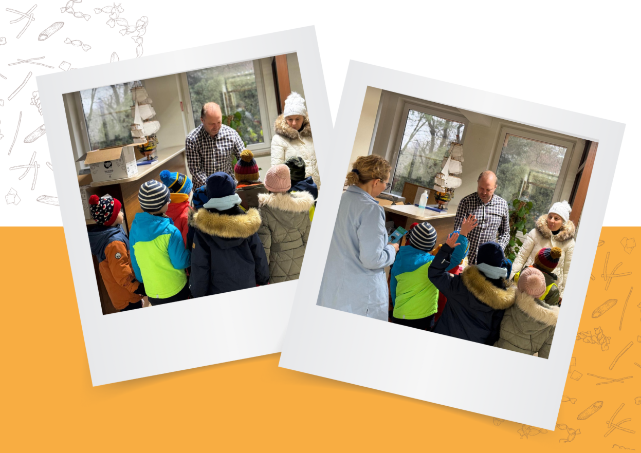 Przedszkolaki odwiedzają AS Babuni